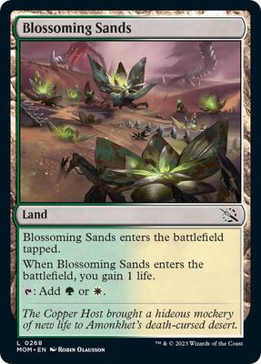 Magic: The Gathering - March of the Machine - Blossoming Sands - Normal