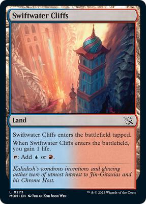 Magic: The Gathering - March of the Machine - Swiftwater Cliffs - Foil