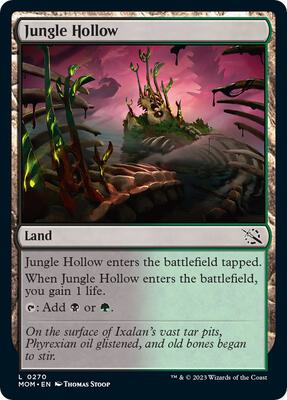 Magic: The Gathering - March of the Machine - Jungle Hollow - Foil
