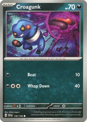 Pokemon - SV01: Scarlet & Violet Base Set - Croagunk - Anime Card Craze