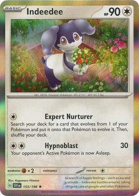 Pokemon - SV01: Scarlet & Violet Base Set - Indeedee - Anime Card Craze
