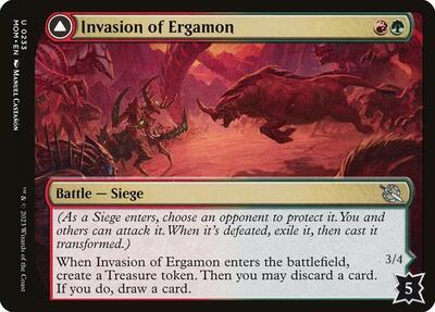 Magic: The Gathering - March of the Machine - Invasion of Ergamon - Normal