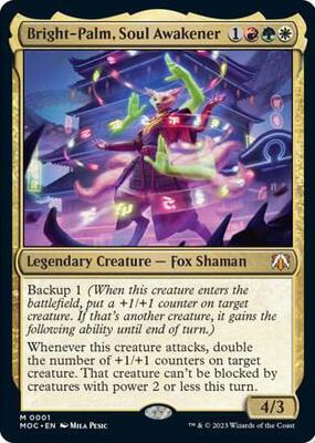 Magic: The Gathering - Commander: March of the Machine - Bright-Palm, Soul Awakener - Foil