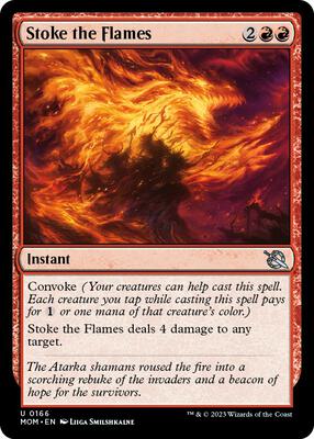 Magic: The Gathering - March of the Machine - Stoke the Flames - Normal