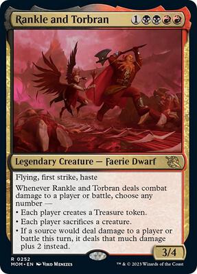 Magic: The Gathering - March of the Machine - Rankle and Torbran - Normal