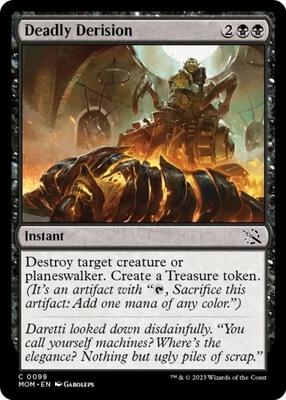 Magic: The Gathering - March of the Machine - Deadly Derision - Foil
