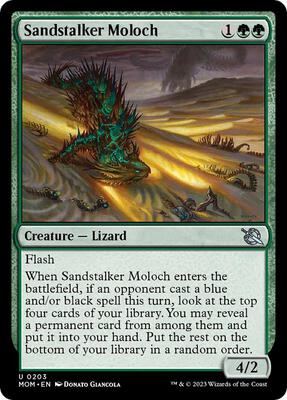 Magic: The Gathering - March of the Machine - Sandstalker Moloch - Normal