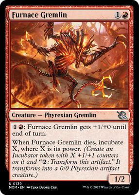 Magic: The Gathering - March of the Machine - Furnace Gremlin - Normal
