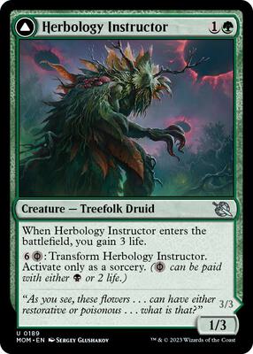 Magic: The Gathering - March of the Machine - Herbology Instructor - Normal
