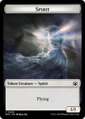 Magic: The Gathering - Commander: March of the Machine - Spirit (0009) // Treasure Double-sided Token - Normal