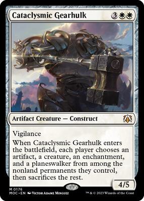 Magic: The Gathering - Commander: March of the Machine - Cataclysmic Gearhulk - Normal
