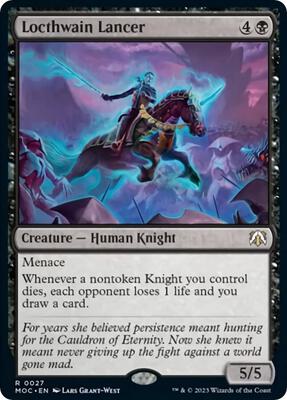 Magic: The Gathering - Commander: March of the Machine - Locthwain Lancer - Normal