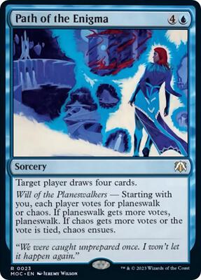 Magic: The Gathering - Commander: March of the Machine - Path of the Enigma - Normal