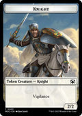 Magic: The Gathering - Commander: March of the Machine - Knight (7) // Spirit (14) Double-sided Token - Normal