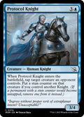 Magic: The Gathering - March of the Machine - Protocol Knight - Normal