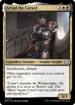 Magic: The Gathering - Commander: March of the Machine - Arvad the Cursed - Normal