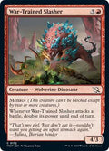 Magic: The Gathering - March of the Machine - War-Trained Slasher - Normal