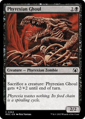 Magic: The Gathering - Commander: March of the Machine - Phyrexian Ghoul - Normal
