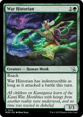 Magic: The Gathering - March of the Machine - War Historian - Normal
