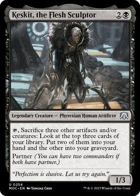 Magic: The Gathering - Commander: March of the Machine - Keskit, the Flesh Sculptor - Normal