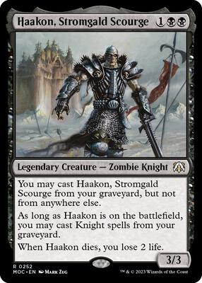 Magic: The Gathering - Commander: March of the Machine - Haakon, Stromgald Scourge - Normal