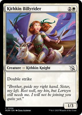 Magic: The Gathering - March of the Machine - Kithkin Billyrider - Normal