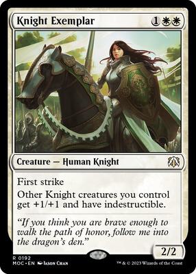 Magic: The Gathering - Commander: March of the Machine - Knight Exemplar - Normal