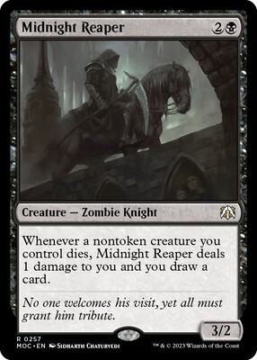 Magic: The Gathering - Commander: March of the Machine - Midnight Reaper - Normal
