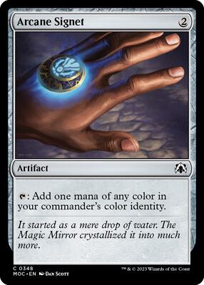 Magic: The Gathering - Commander: March of the Machine - Arcane Signet - Normal