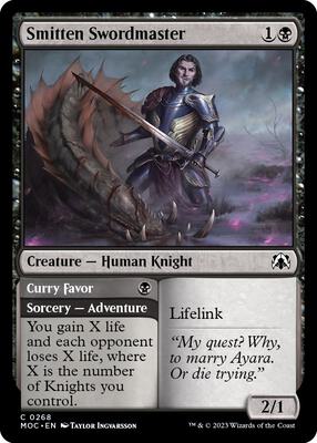 Magic: The Gathering - Commander: March of the Machine - Smitten Swordmaster - Normal