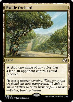 Magic: The Gathering - Commander: March of the Machine - Exotic Orchard - Normal