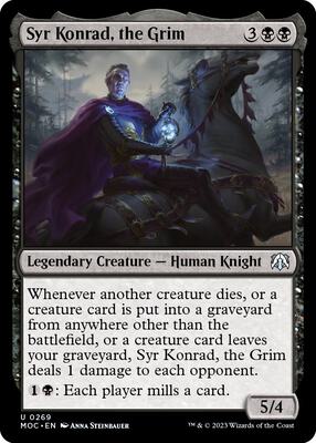 Magic: The Gathering - Commander: March of the Machine - Syr Konrad, the Grim - Normal