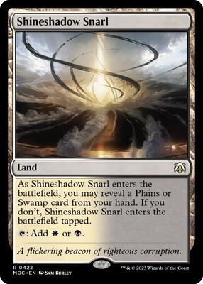 Magic: The Gathering - Commander: March of the Machine - Shineshadow Snarl - Normal