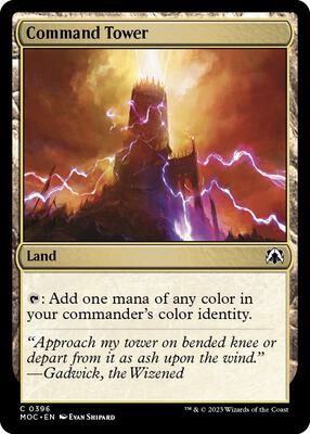 Magic: The Gathering - Commander: March of the Machine - Command Tower - Normal