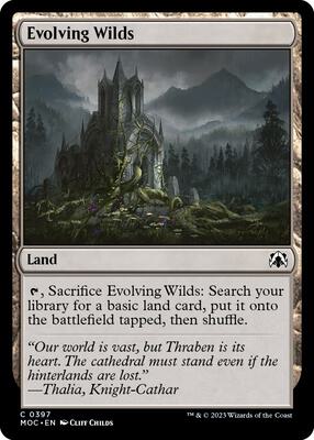 Magic: The Gathering - Commander: March of the Machine - Evolving Wilds - Normal