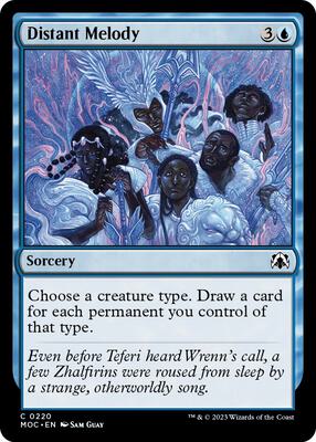 Magic: The Gathering - Commander: March of the Machine - Distant Melody - Normal