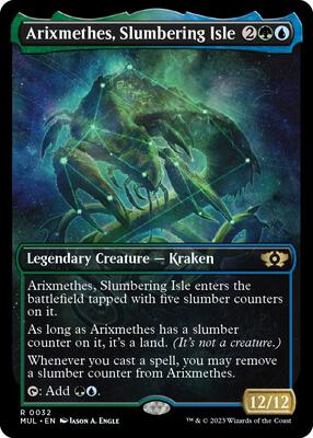 Magic: The Gathering - March of the Machine: Multiverse Legends - Arixmethes, Slumbering Isle - Normal