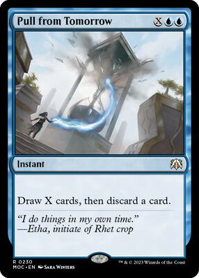 Magic: The Gathering - Commander: March of the Machine - Pull from Tomorrow - Normal