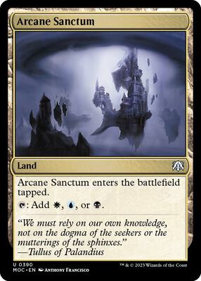 Magic: The Gathering - Commander: March of the Machine - Arcane Sanctum - Normal
