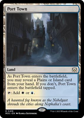 Magic: The Gathering - Commander: March of the Machine - Port Town - Normal
