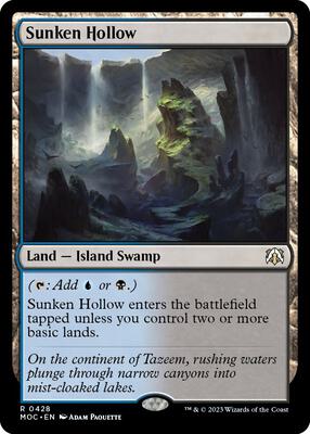 Magic: The Gathering - Commander: March of the Machine - Sunken Hollow - Normal