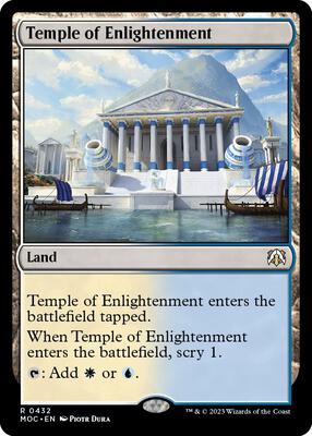 Magic: The Gathering - Commander: March of the Machine - Temple of Enlightenment - Normal
