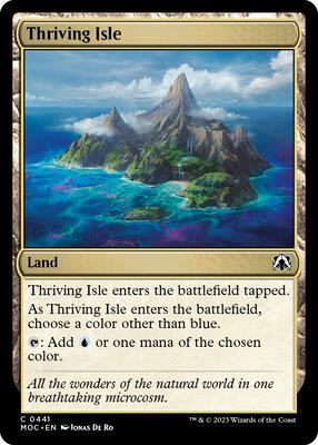 Magic: The Gathering - Commander: March of the Machine - Thriving Isle - Normal