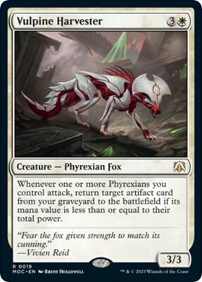 Magic: The Gathering - Commander: March of the Machine - Vulpine Harvester - Normal