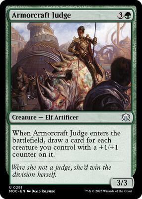 Magic: The Gathering - Commander: March of the Machine - Armorcraft Judge - Normal