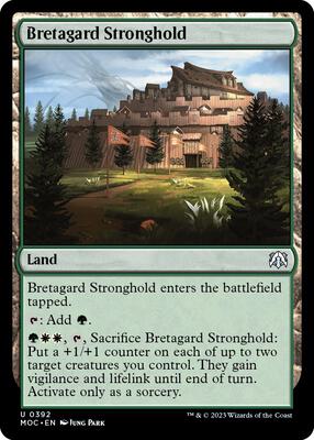 Magic: The Gathering - Commander: March of the Machine - Bretagard Stronghold - Normal