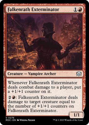Magic: The Gathering - Commander: March of the Machine - Falkenrath Exterminator - Normal
