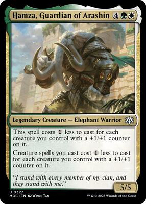 Magic: The Gathering - Commander: March of the Machine - Hamza, Guardian of Arashin - Normal