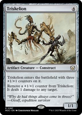 Magic: The Gathering - Commander: March of the Machine - Triskelion - Normal