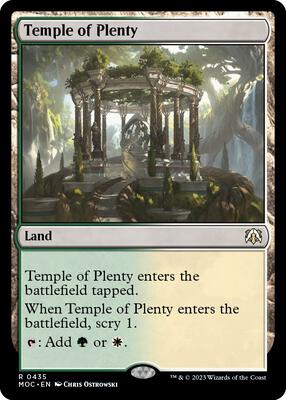 Magic: The Gathering - Commander: March of the Machine - Temple of Plenty - Normal